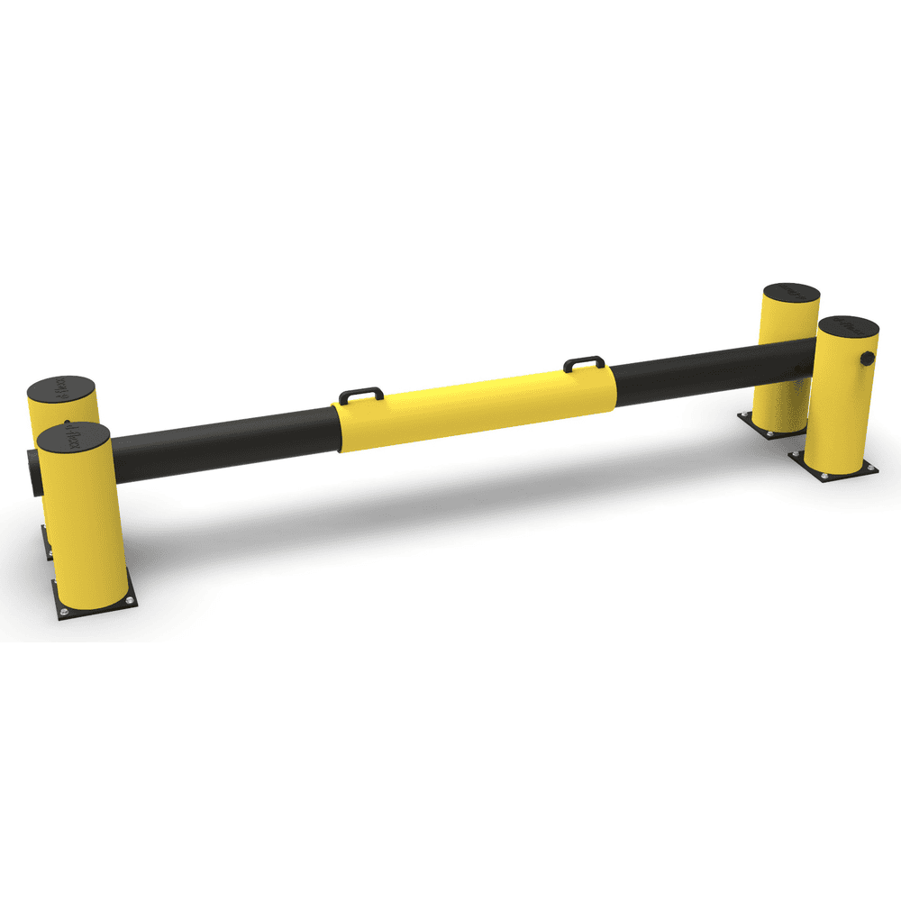 Dock Gate NOVEMBER, jaune-noir, 585 x 500 mm, en diverses tailles