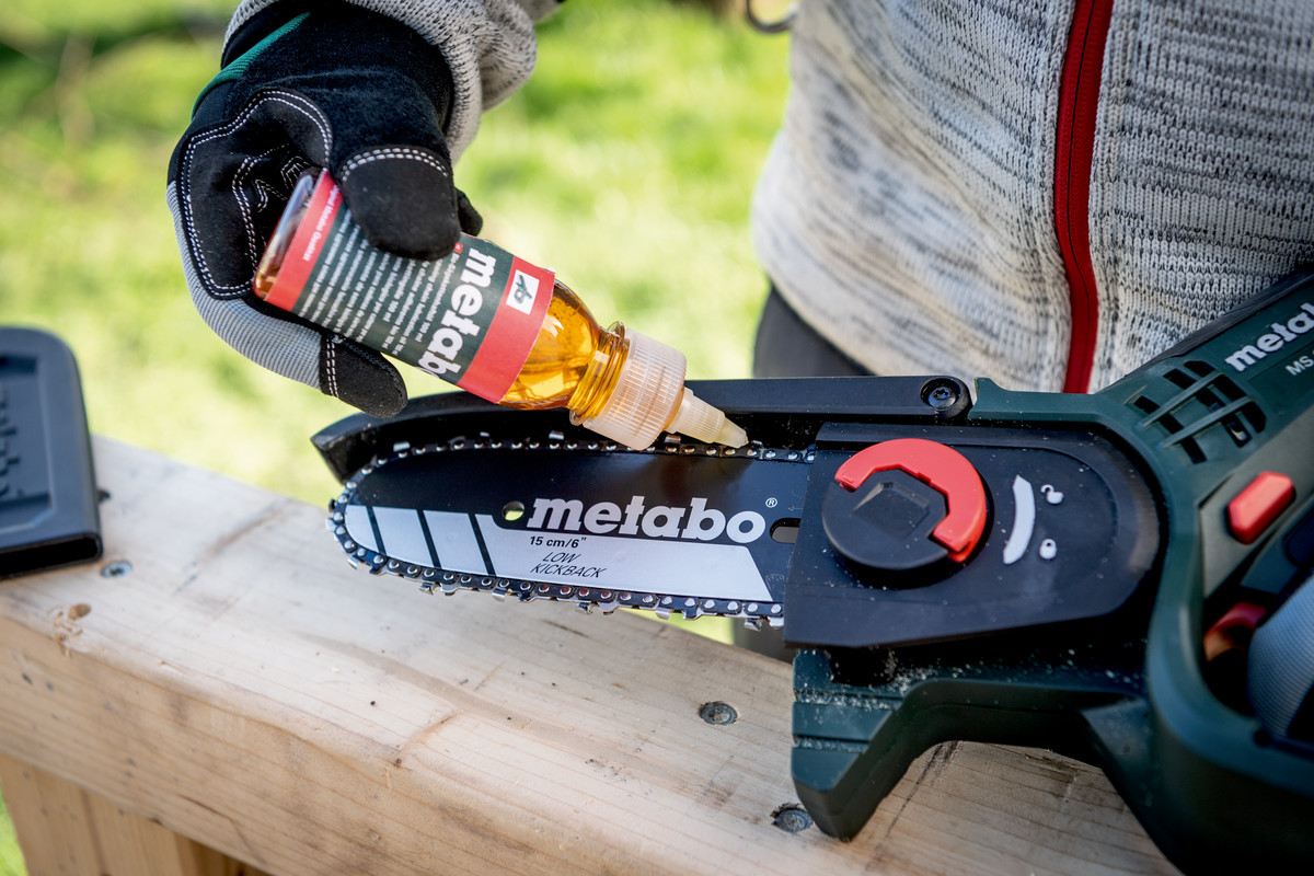 Metabo Akku-Gehölzsäge MS 18 LTX 15, 18 V in drei Ausführungen