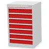 Bedrunka+Hirth Armoire à tiroirs, profondeur 500 mm, R 18-16, nombre de tiroirs 7
