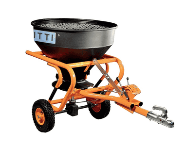 Anhänge-Streuwagen für Salz und Dünger, 150 l