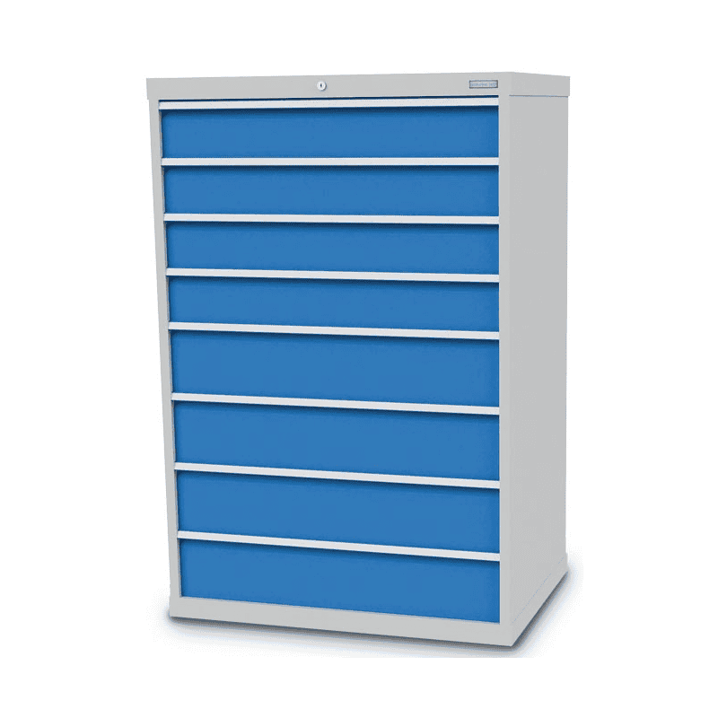 Bedrunka+Hirth Armoire à tiroirs, profondeur 736 mm, R 36-24, nombre de tiroirs 8