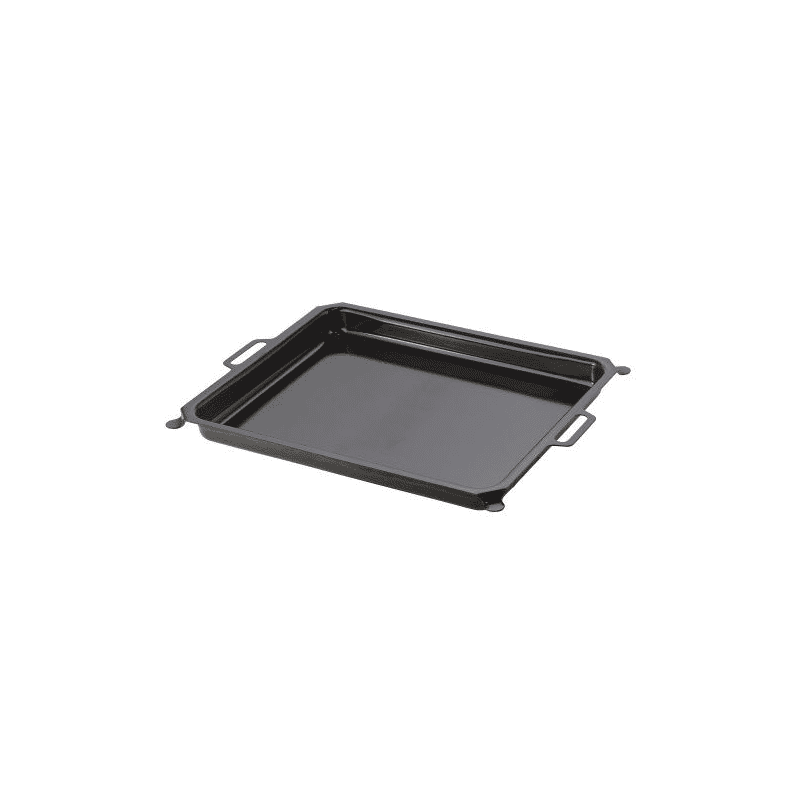 GASTRO Profi-Grill PELVIS, 10 kW Edelstahl Gasgrill mit Emaillepfanne und 3 Brennern