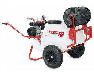 Birchmeier Schubkarren-Sprühgerät A AE1, mit Elektro-Motor 230 V (CH), wählbare Füllmenge