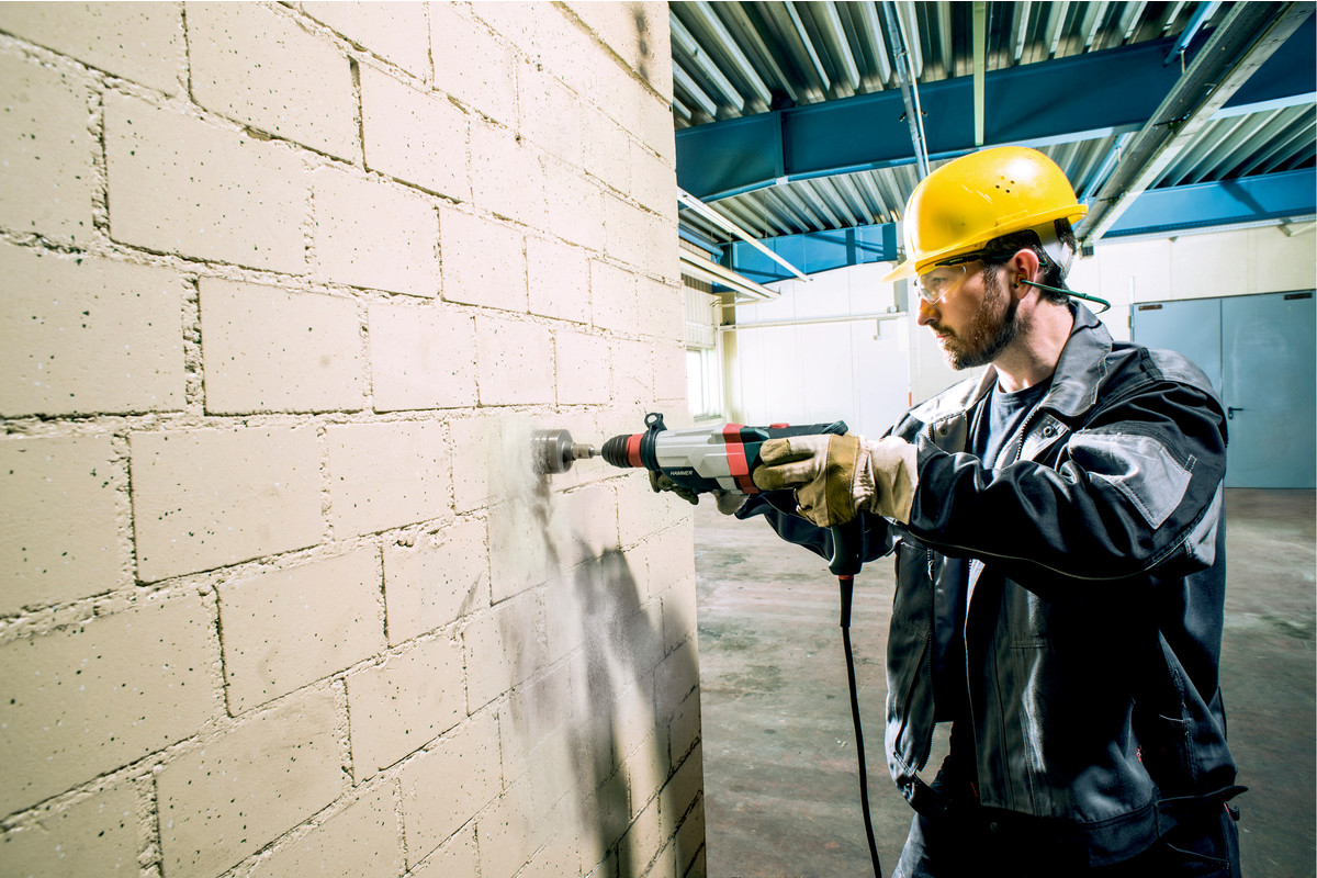 Metabo Multihammer UHEV 2860-2 Quick, 1100 Watt, mit metaBox 145 L und SDS-plus-Bohrer- / Meisselsatz (10-tlg.)