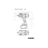 Metabo Akku-Schlagschrauber SSW 18 LTX 1450 BL, 18 V in drei Ausführungen