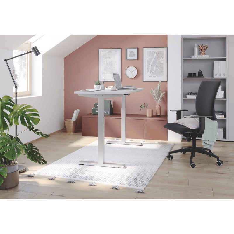 Mini Office Stehtisch Luzern, elektrisch höhenverstellbar, in diversen Ausführungen