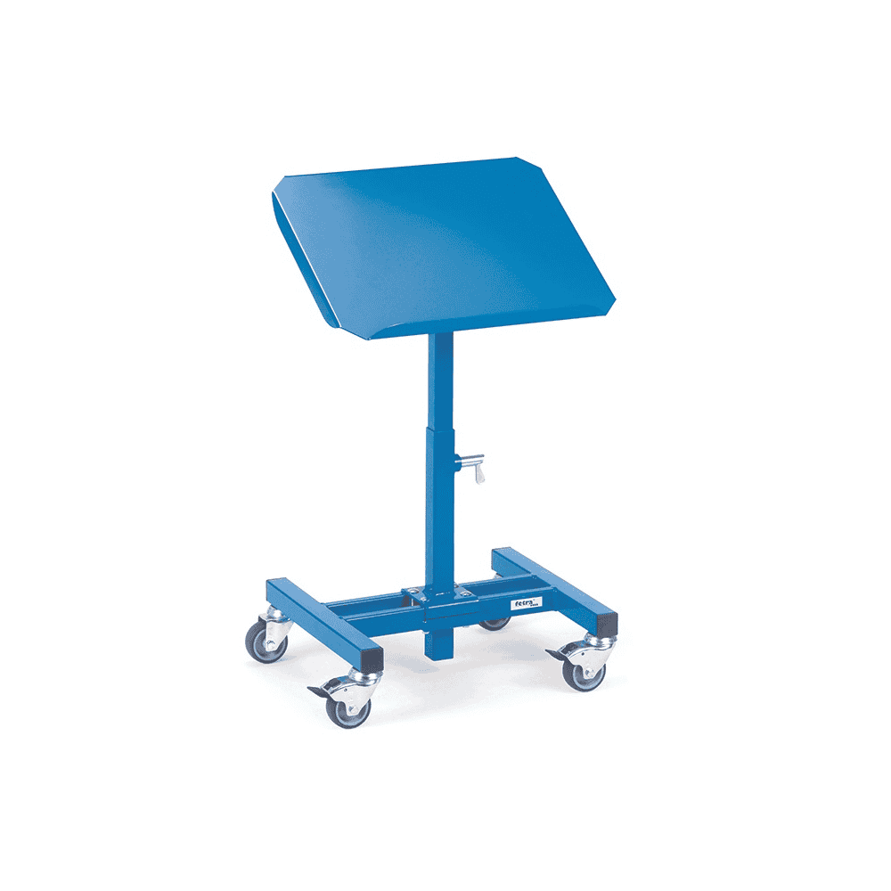 Fetra Materialständer neigbar, höhenverstellbar im 25 mm Raster, Tragkraft 150 kg