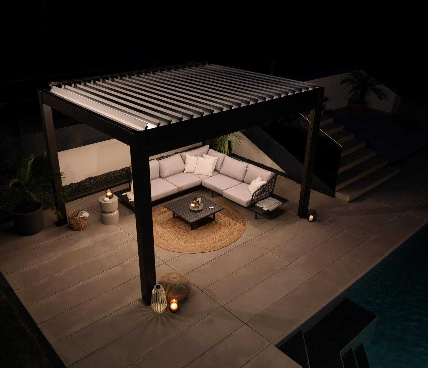 Biohort Pergola, in 14 Grössen und diversen Farben