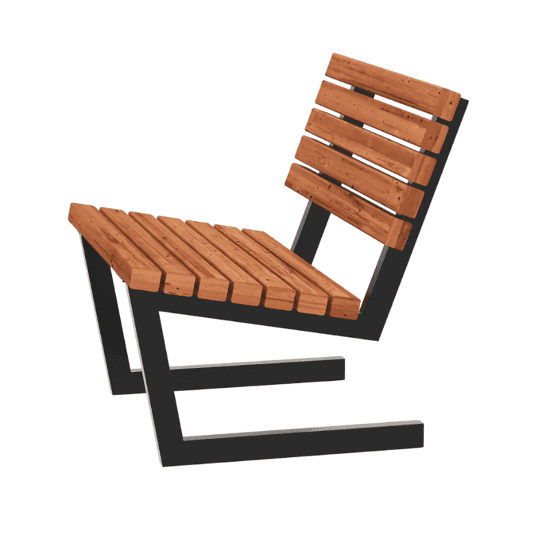 PLUS Fauteuil Siesta Living, 75 cm, disponible en deux coloris