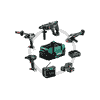 Metabo Combo Set "Bauhandwerk 5.2", 18 V Akku-Maschinen im Set mit 3x Li-Power Akkus 4.0 Ah