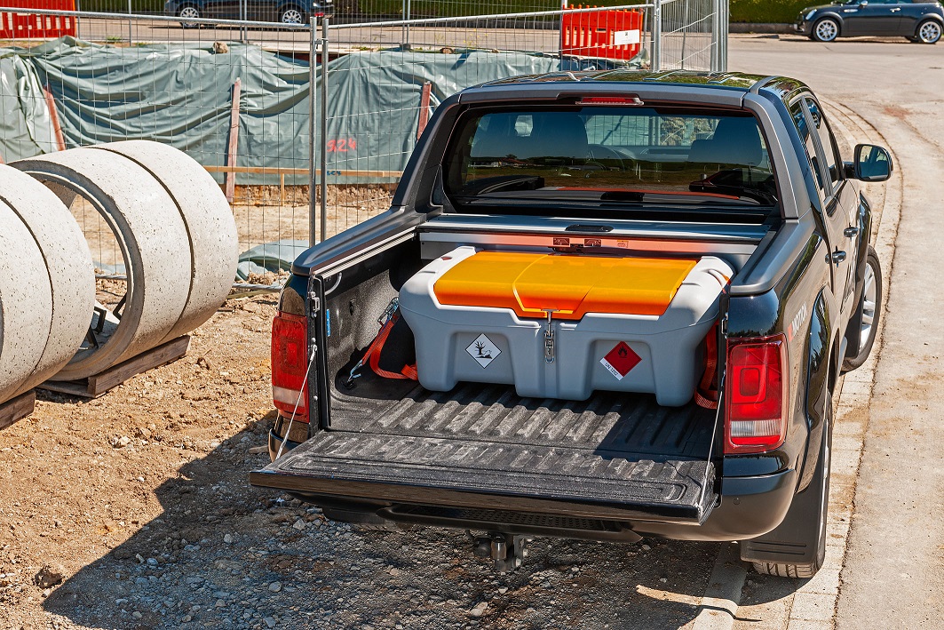Dieseltankanlage DT-Mobil Easy Pick-up mit CAS-Akkusystem | Inhalt 210 Liter