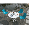 Schaffner Chaise de jardin Bermuda sans accoudoirs, L x P x H 490 x 420 x 790 mm, en différentes versions