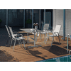 Schaffner Table de jardin BASEL, piètement en acier galvanisé, différents modèles disponibles