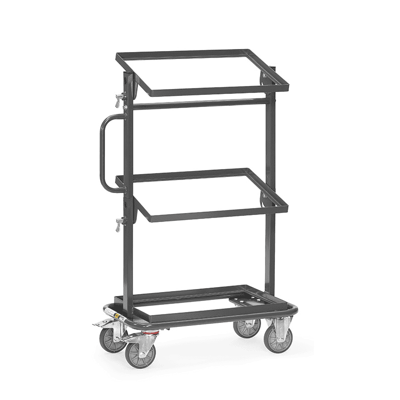 Chariot d'appoint ESD avec et sans plateforme, inclinable, 821 x 455 x 1178 mm