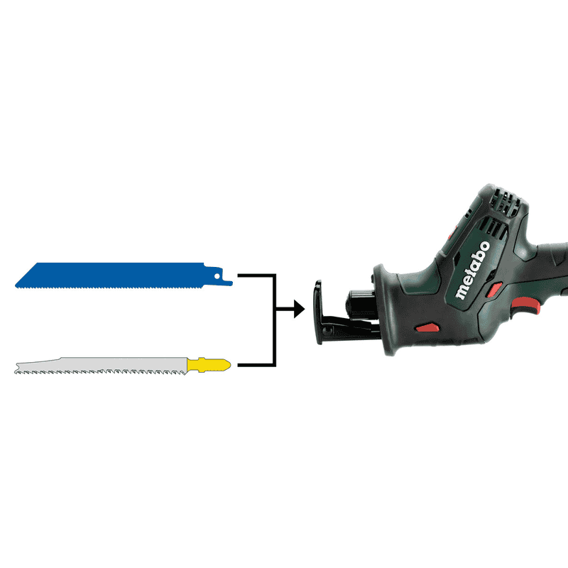 Metabo Akku-Säbelsäge SSE 18 LTX Compact, 18 V in zwei Ausführungen