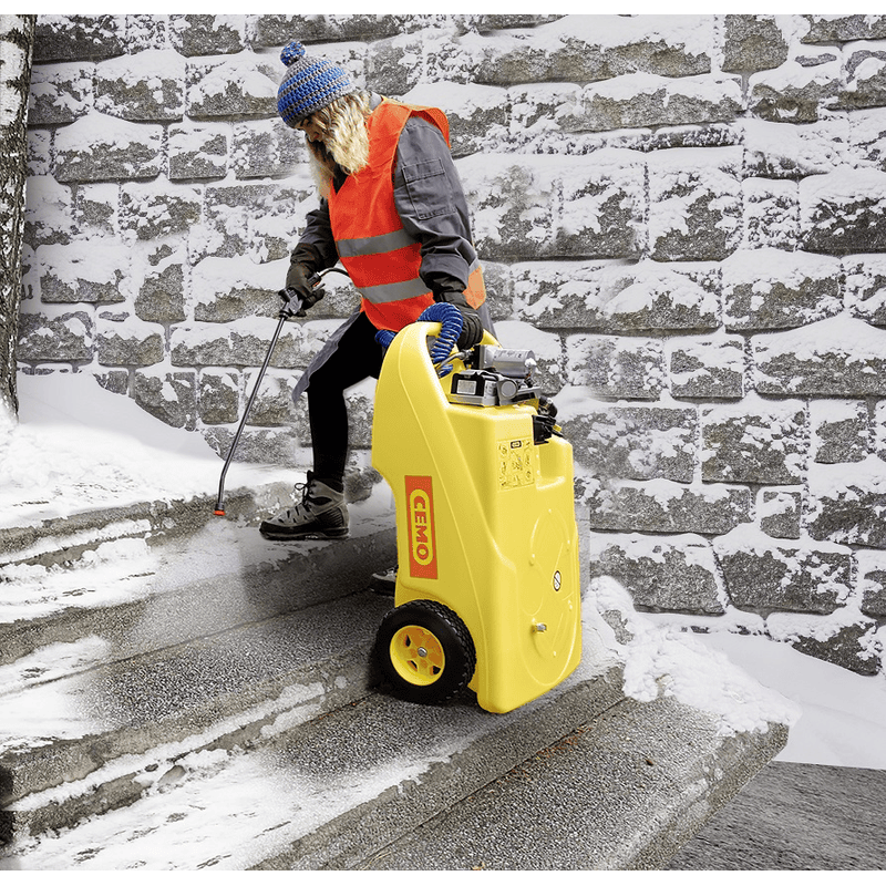 Sprüh-Caddy 60 l, mit Elektropumpe 12 V und Akku