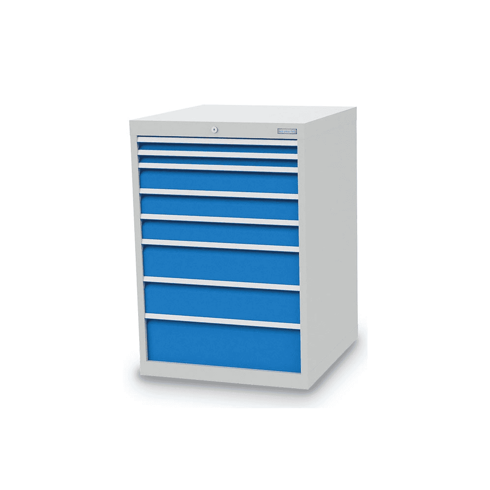 Bedrunka+Hirth Armoire à tiroirs, profondeur 736 mm, R 24-24, nombre de tiroirs 8
