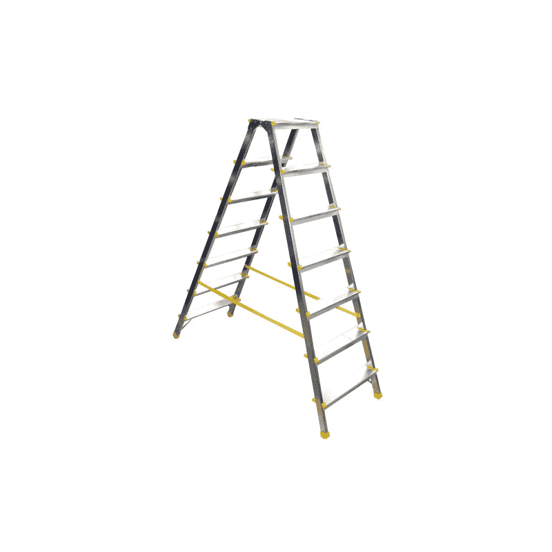 Stufenleiter aus Aluminium, 7 Stufen