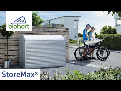 Biohort StoreMax® VeloGarage, Mülltonnenbox, Geräteschrank, in 3 Grössen und Farben