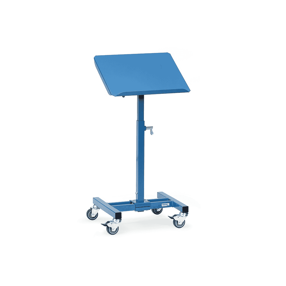 Fetra Materialständer neigbar, höhenverstellbar im 25 mm Raster, Tragkraft 150 kg