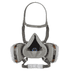 3M Masque de protection respiratoire 6002C1 Gris 1 pièce, LxLxH 125x250x245 mm