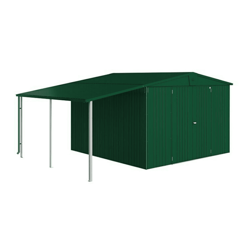 biohort Seitendach zu Gerätehaus Europa 6/7, in 4 Farben, 1500 x 3000 mm