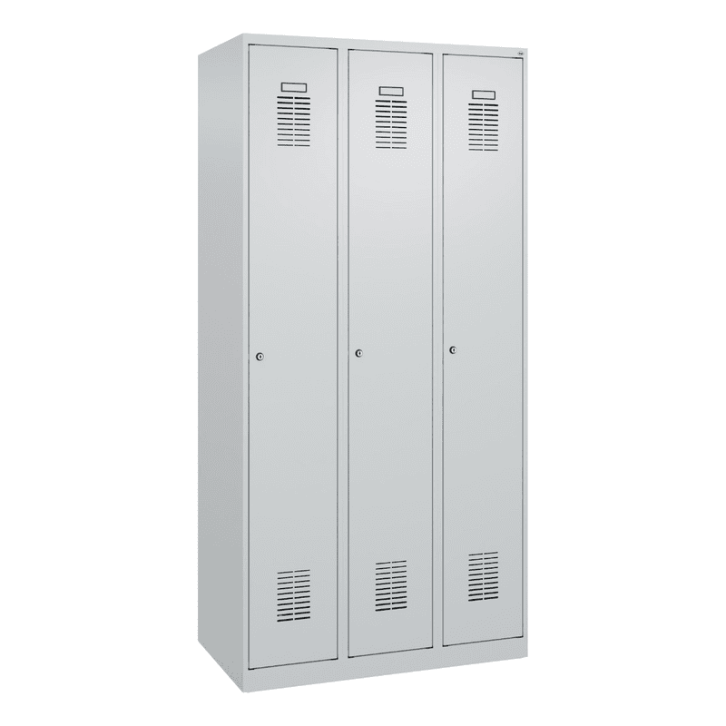 C+P Vestiaire Basis PLUS, en acier, h x l x p 1850 x 900 x 500 mm, en diverses versions