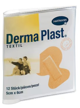 Textil Fingerspitzenverband DermaPlast, 50 x 60 mm, Packung à 12 Stück