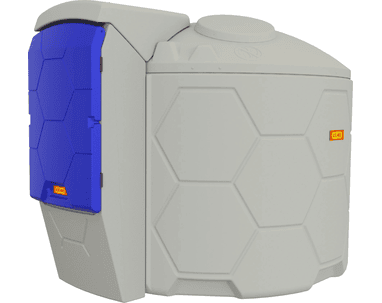 CEMO CUBE Station Service AdBlue® Outdoor Premium B.Smart, 230 V, 7500 l