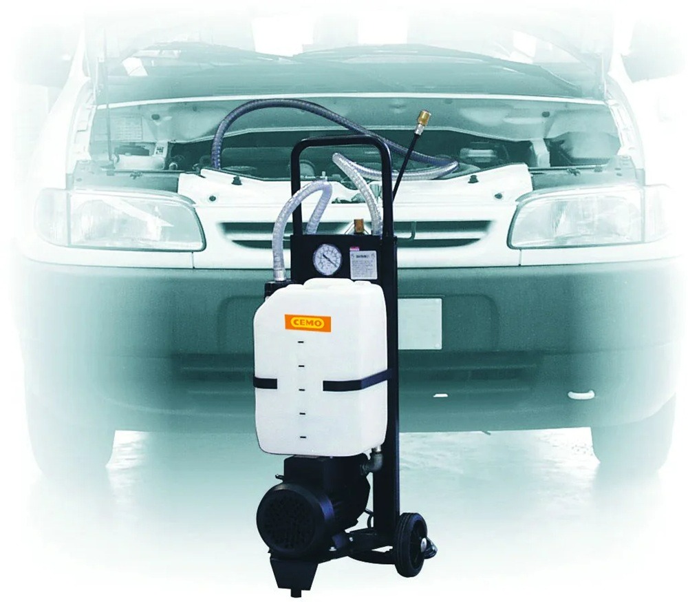 CEMO Extracteur d'huile mobile électrique 230 V, 12 litres