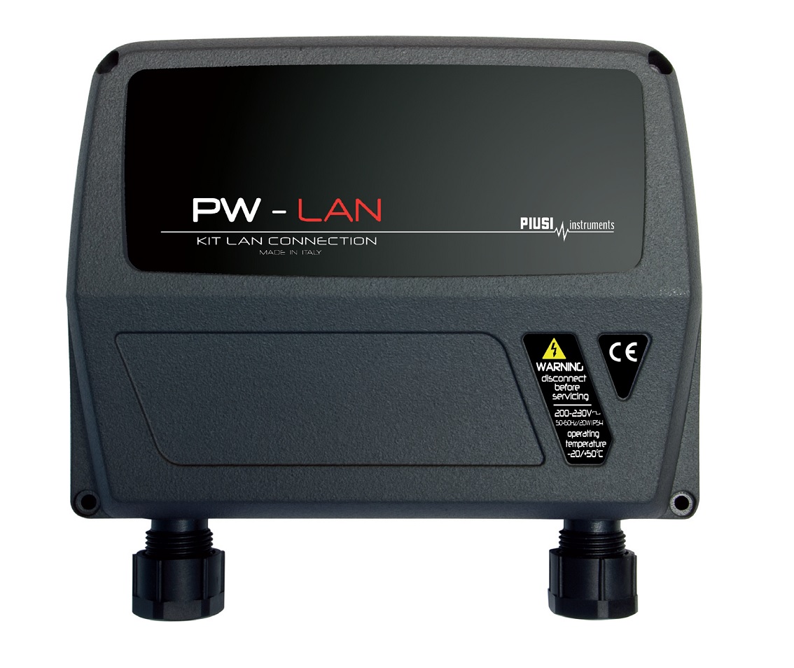 Interface PW-LAN pour la transmission des données