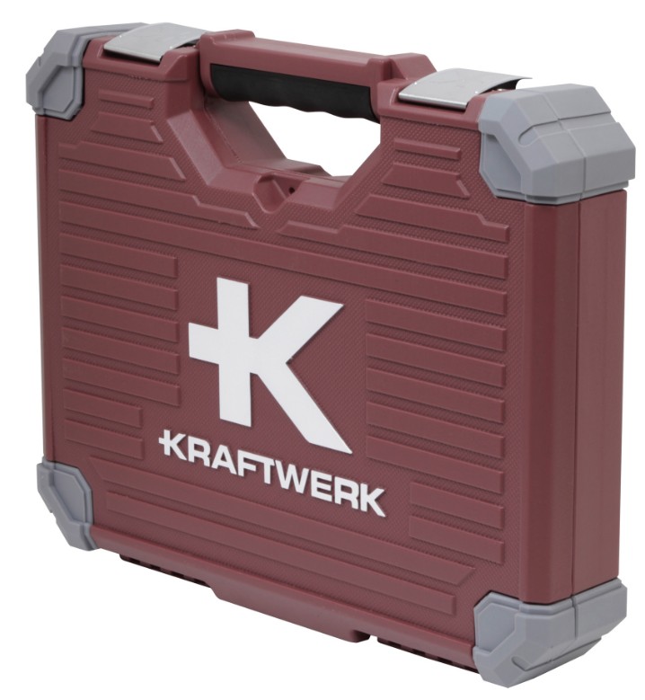 KRAFTWERK PRO LINE Steckschlüssel-Satz, 1/4", inkl. Werkzeug, 44-teilig