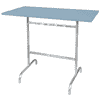 Schaffner Table de bar SÄNTIS, table haute en acier résistant aux intempéries, en divers modèles