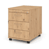 Caisson roulant Zermatt avec 4 tiroirs, fermeture automatique Soft Stopp, en diverses versions
