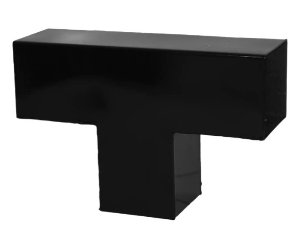 PLUS Pergola Cubic avec clôture Tokyo, noir RAL 9005, L x P x H 3870 x 3870 x 2170 mm