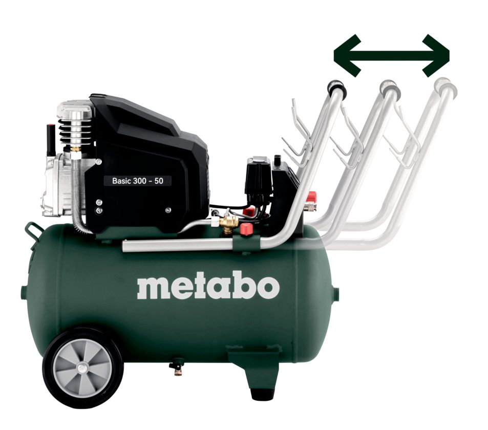 Metabo Kompressor Basic 300-50, 50 l Kessel, 1800 W