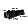 Metabo Multiadaptateur 1 1/2"