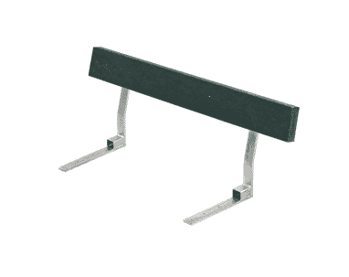 Rückenlehne til für Kombi-Gartenmöbel, ReTex, grün, 1180 x 52 x 337 mm