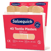 Pansements textiles, Salvequick 6444, paquet de 6 x 40 pièces