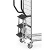 Fetra Trittstufen an- und abklappbar, 3 Stufen, Greifhöhe 2800 mm