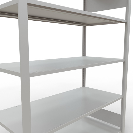 Schulte rayonnage de bureau système enfichable MULTIplus150, utilisable des deux côtés