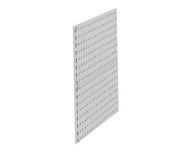 Bedrunka+Hirth seitlicher Lochwandaufbau für Schubladenschrank R18-24, 720 x 604 mm