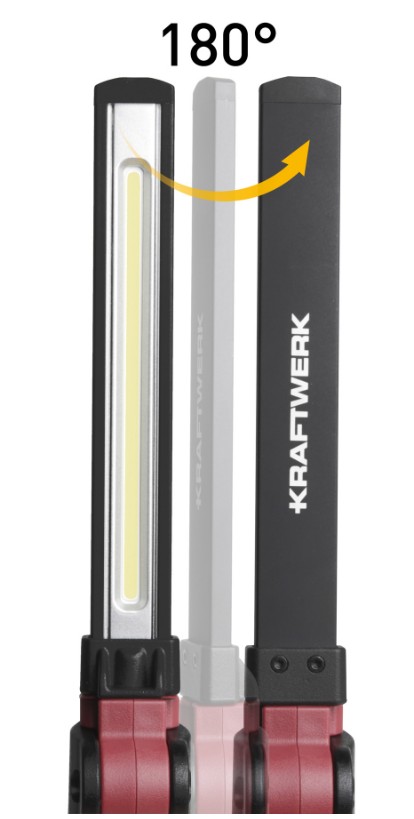 KRAFTWERK LED Handlampe Slimlight 700 mit Dimmfunktion
