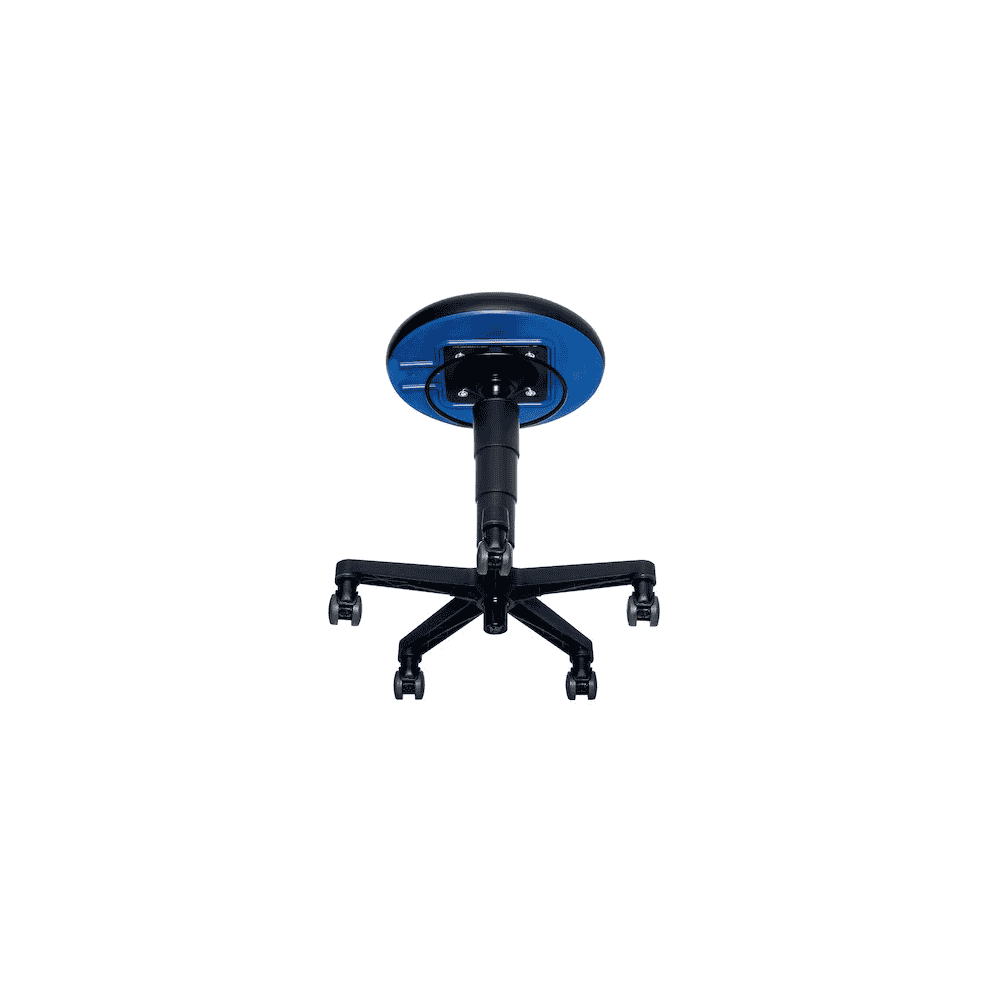Allround Hocker Bimos 9463 mit Rollen, höhenverstellbar, schwarz