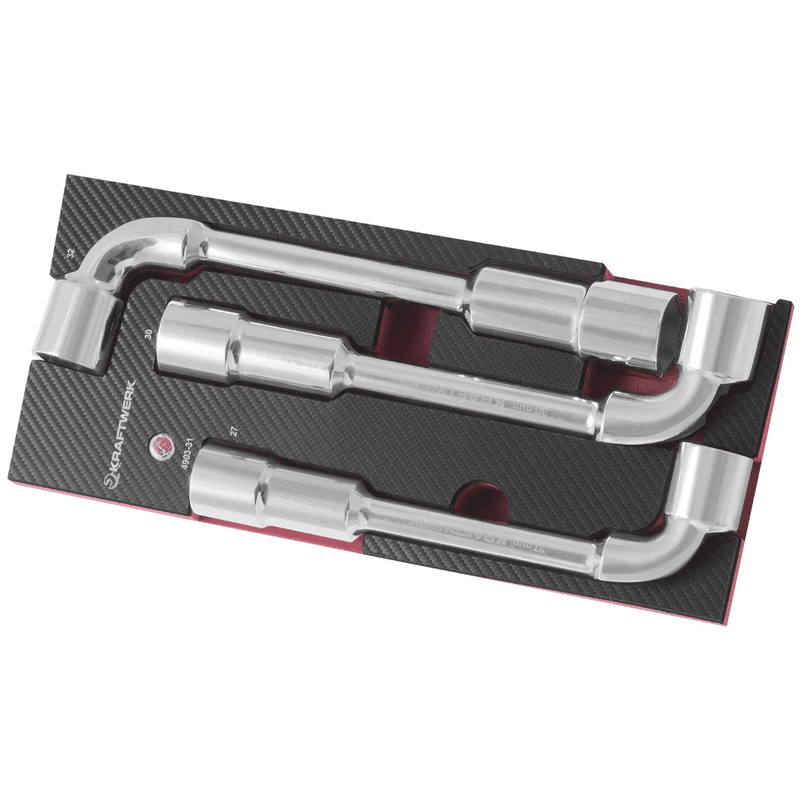 KRAFTWERK PRO LINE EVA3 Insert pour clé à pipe, 3 pièces