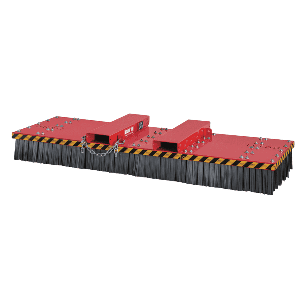 Stapler-Kehrbesen Universal STEEL BROOM, RAL 3000, in diversen Ausführungen