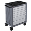 KRAFTWERK Werkstattwagen BT700 7 Schubladen Swiss Line, inkl. Werkzeug, 242-teilig, BxTxH 719 x 474 x 1000 mm