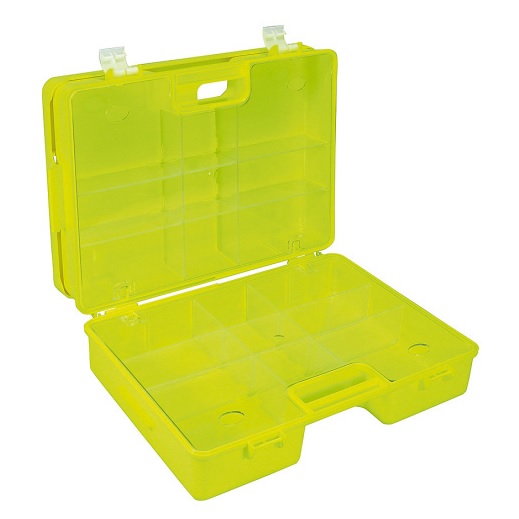 Erste-Hilfe-Koffer FLUO 4 ohne Inhalt