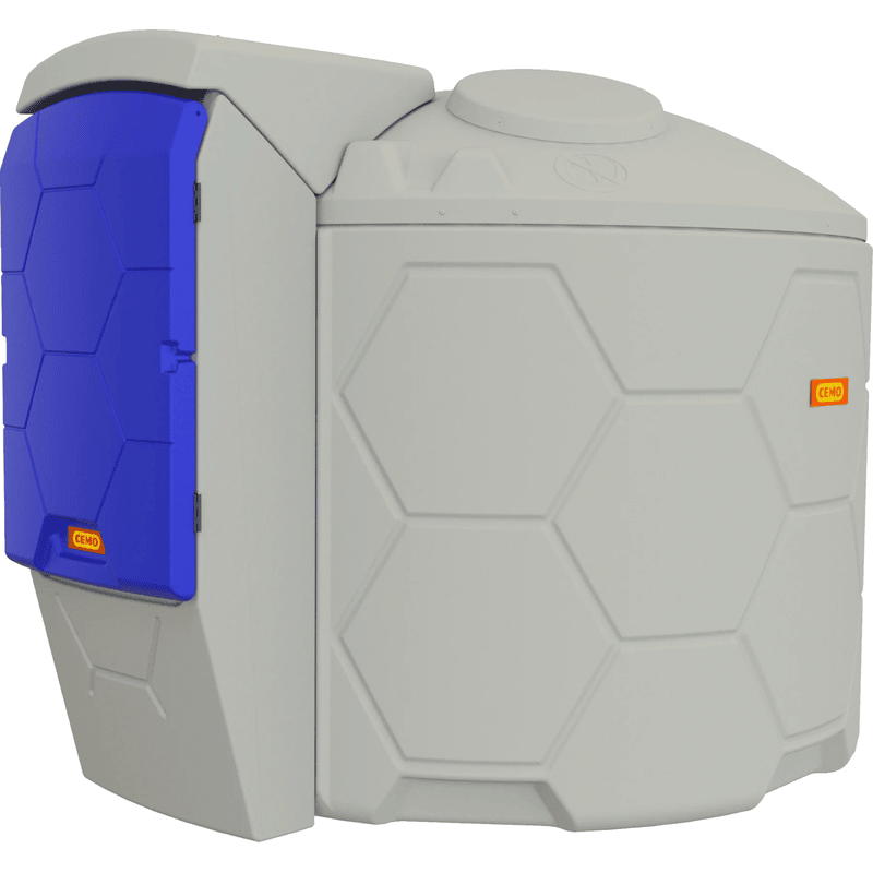 CEMO CUBE Station Service AdBlue® Outdoor Premium B.Smart, 230 V, 7500 l