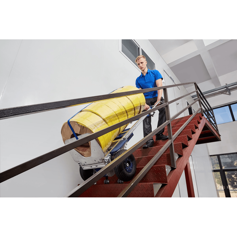 Elektrischer Treppensteiger, Typ TS 170-E, Tragkraft 170 kg, ohne Bremse, wahlweise mit grosser Schaufel